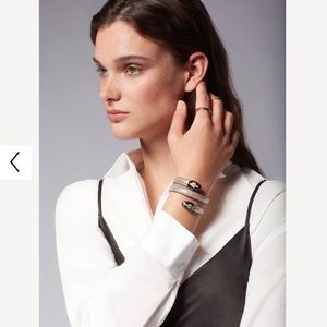 Bulgari serpenti forever leather bracelet